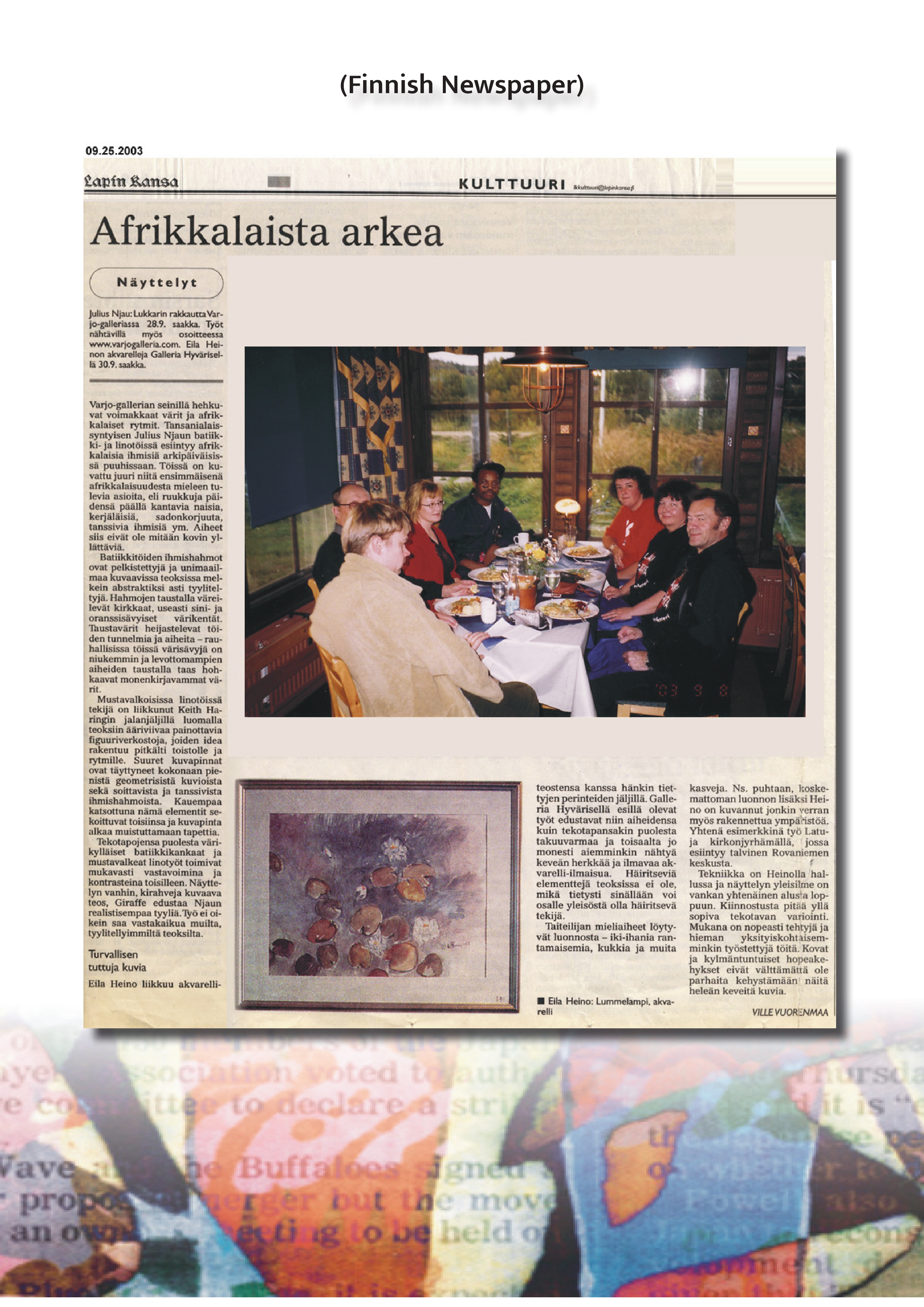 Finnish Newspaper